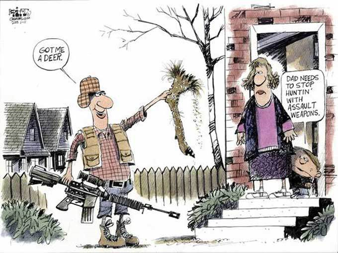 Gun cartoon of the day | The View From North Central Idaho