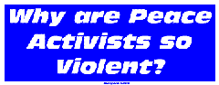 PeaceActivistsViolent